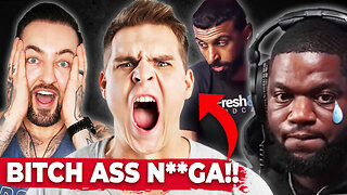 Fresh Gets ROASTED By Hater (Racism WAKE UP CALL!)