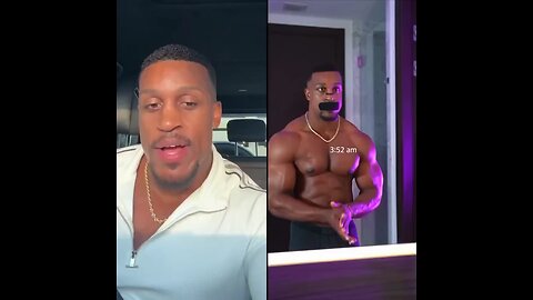 Fitness influencer Ashton Hall addresses the viral attention surrounding his morning routine