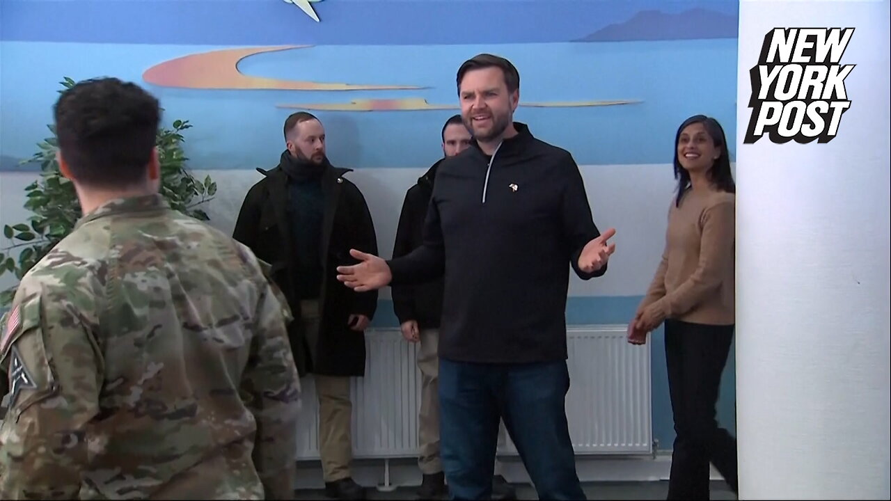 VP Vance lands in Greenland: 'It's cold as s--t here!'
