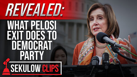REVEALED: What Pelosi Exit Does to Democrat Party