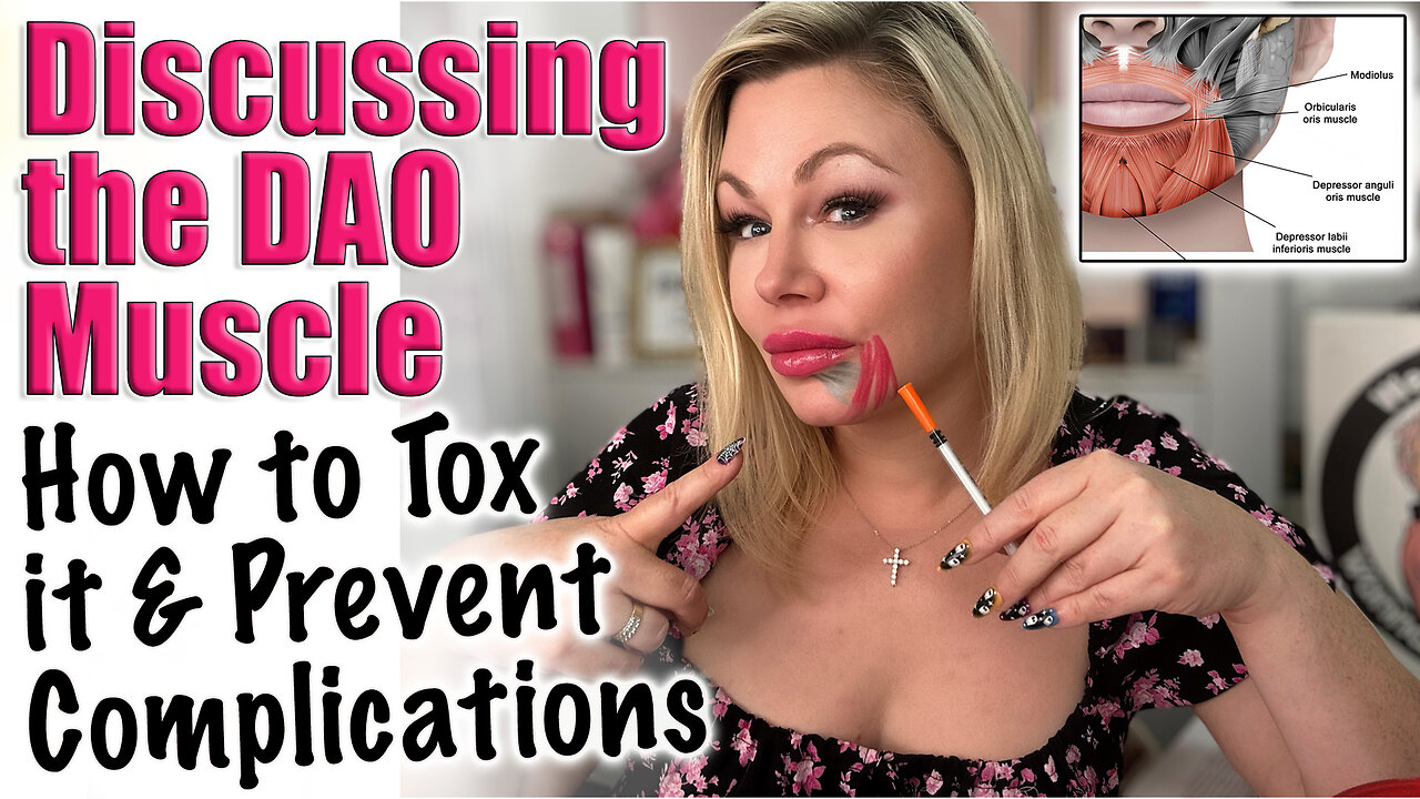 Discussing the DAO Muslce, HOw to TOx it and Prevent Complications! Code Jessica10 Saves you Money