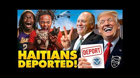 Trump DEPORTS 500K Haitian Illegals Let In by Biden — Eating Dogs and Cats!? Libs Lose Their MINDS 🤣