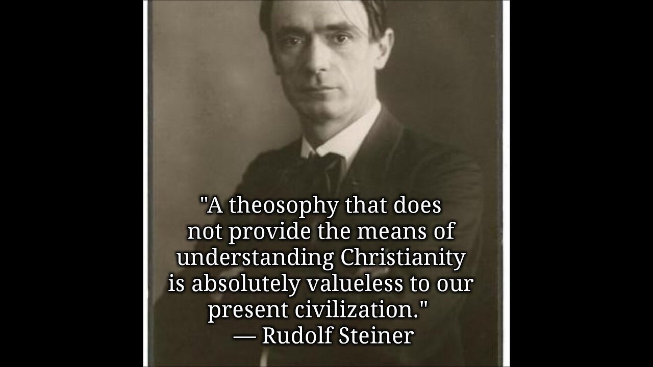HOW TO BECOME A ROSICRUCIAN INITIATE (AKA Mystic Christians & Mystic Jews) - Rudolf Steiner