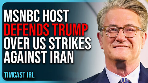 MSNBC Host DEFENDS Trump Over US Strikes Against Iran PROVING The Corporate Press LOVES WAR
