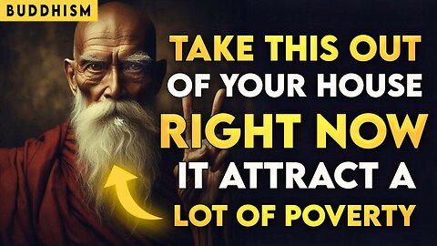 10 Things to Remove from Your Home to Avoid Poverty 🏠 | Powerful Buddhist Story