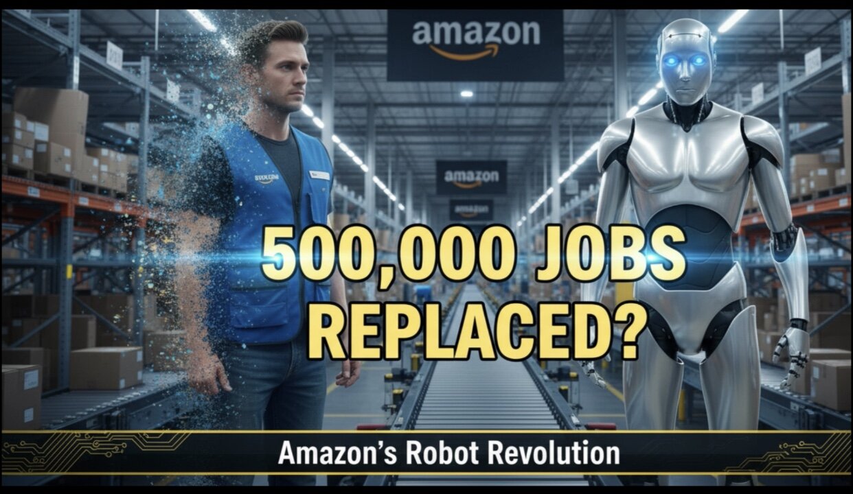 Amazon Replacing 500,000 Workers With Robots
