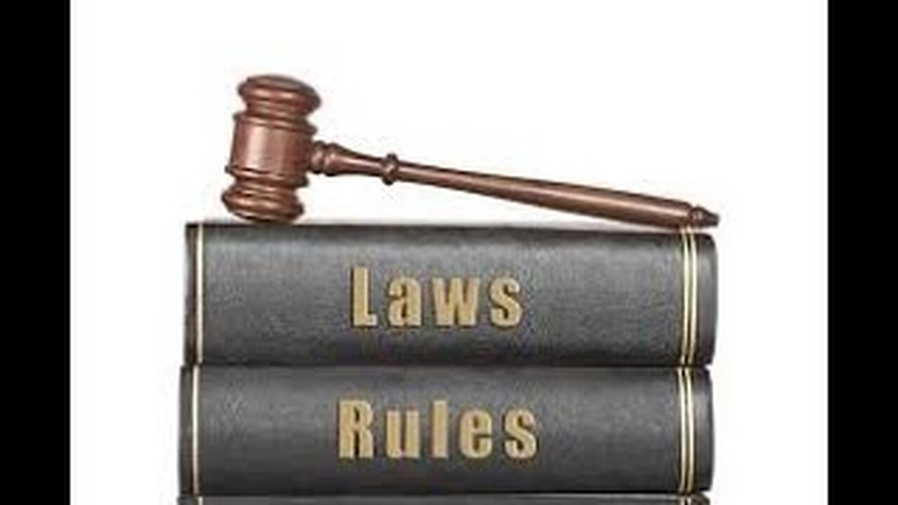 Examining Humans Rules and Laws