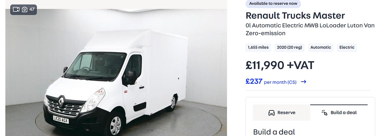 RENAULT EV VAN