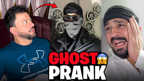 Most Awaited Ghost Prank on Ali Bhai😂Serious Chapair par gai😭