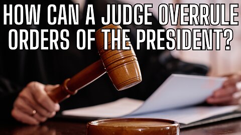 How Can A Judge Overrule A Presidents Actions? USIP Case