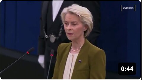 Ursula von der Leyen : "Battle lines for a New World Order based on power are being drawn right now."