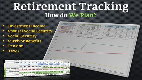Planning & Tracking Our Retirement | Retirement Planner/Tracker Overview
