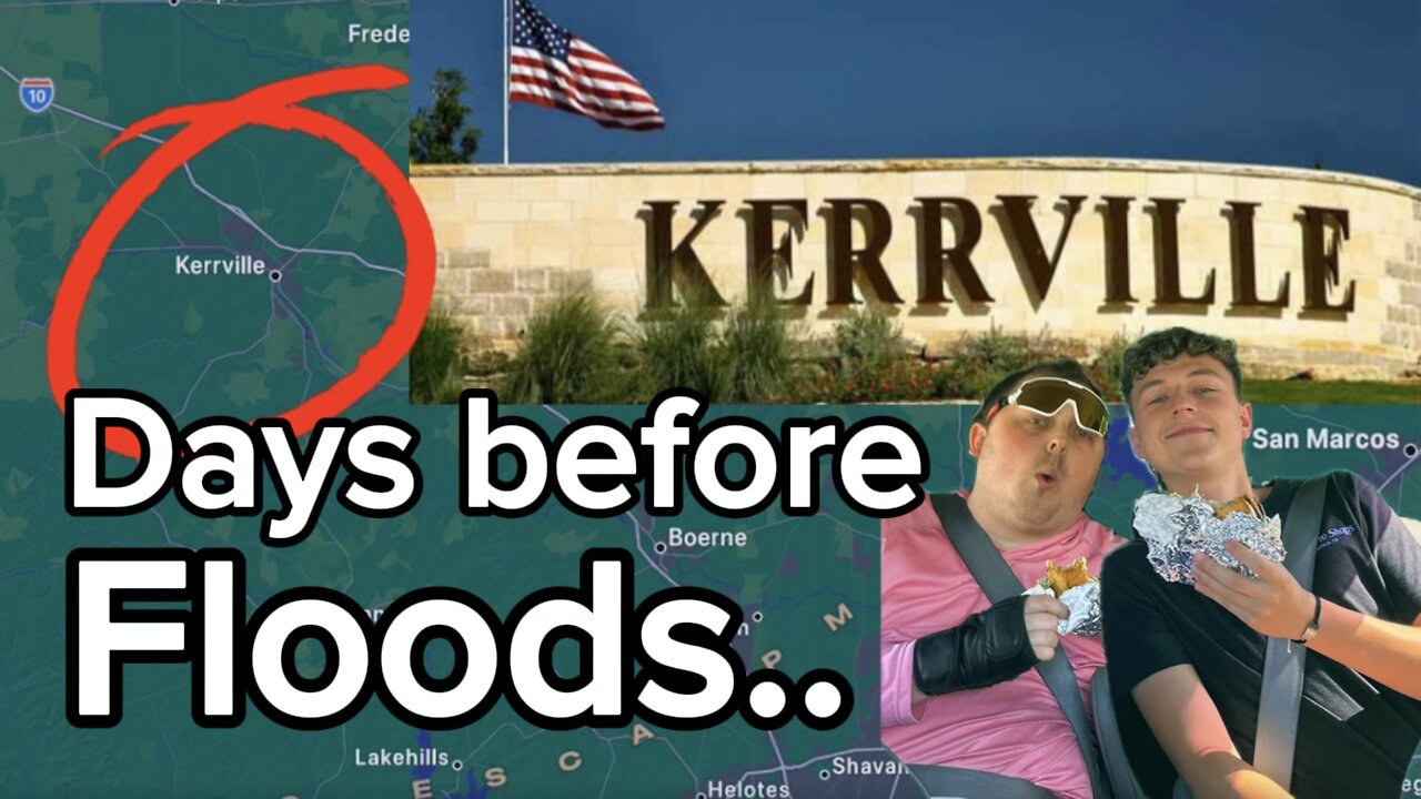 Kerrville TX trip just days before the floods - roadtrip vlog