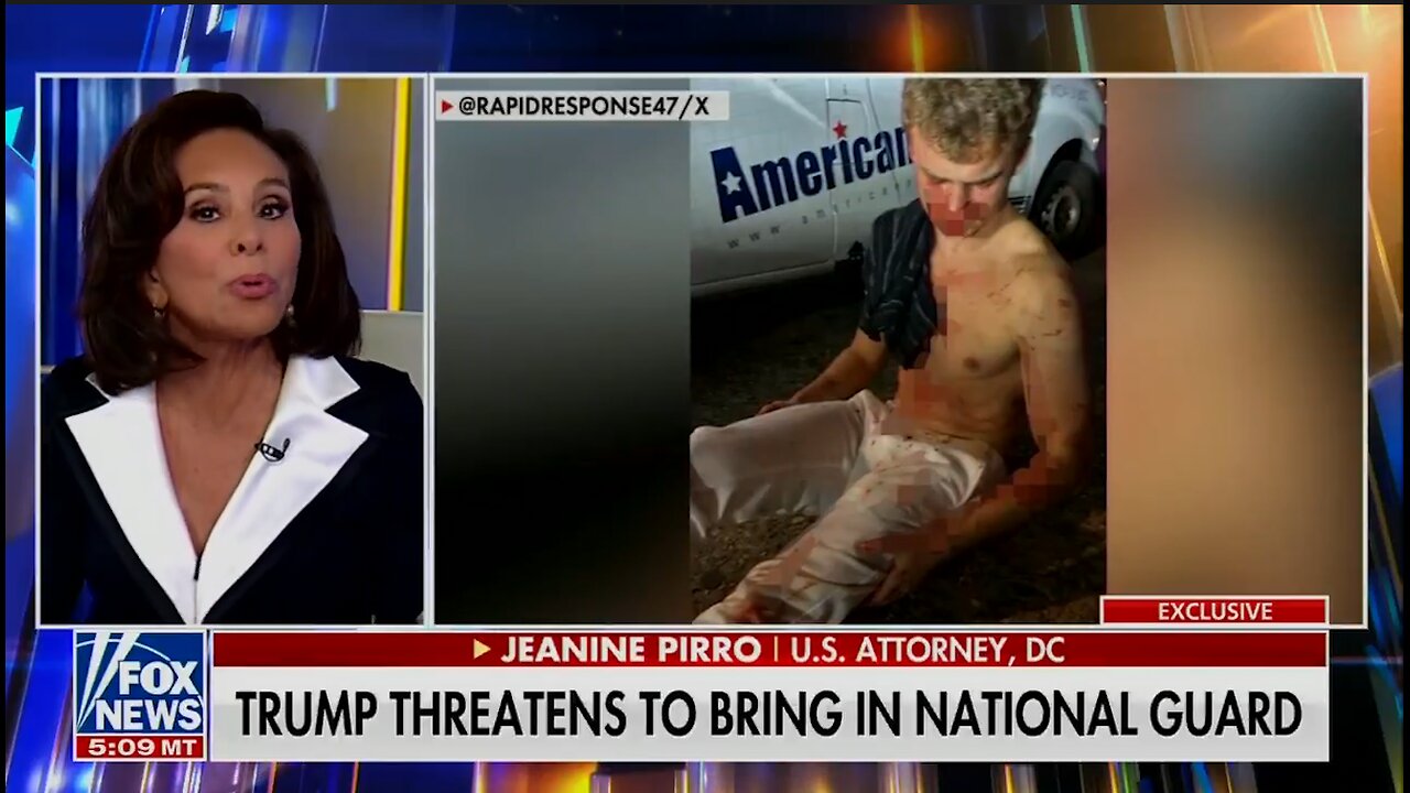 Judge Jeanine GOES OFF On "Big Balls" Being Attacked