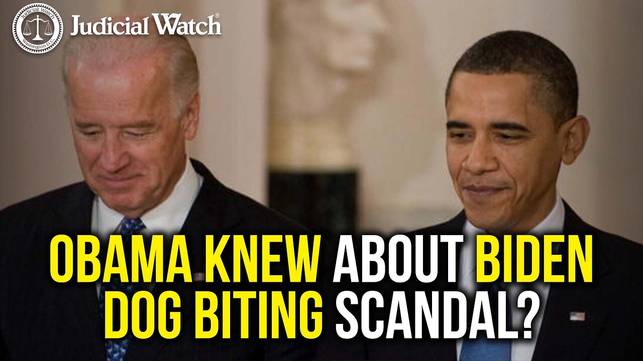 Obama Knew About Biden Dog Biting Scandal?