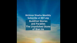Buddhist Stories and Parables The Unpolished Stone of Bian He