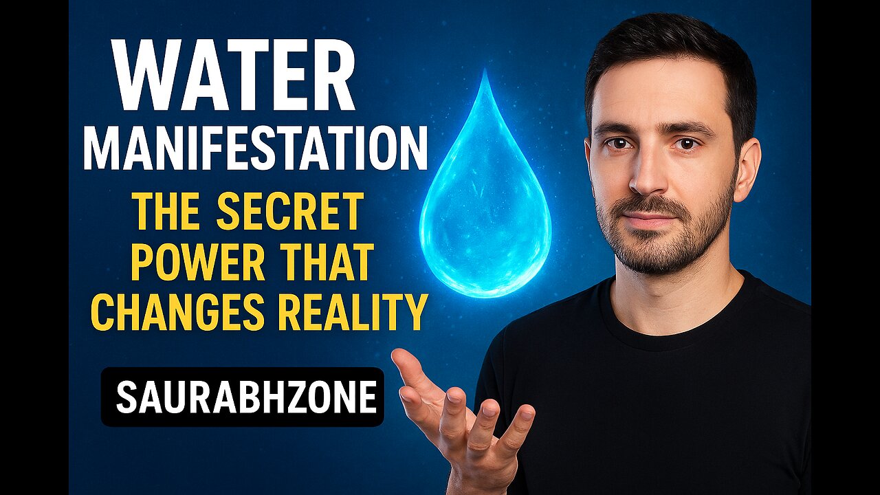 “Water Manifestation – The Secret Power That Changes Reality | SaurabhZone”