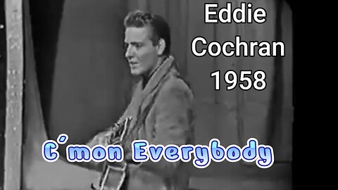 Eddie Cochran Rocks "C'mon Everybody" Live on Beechnut Show (1958) Vintage Rockabilly Gold