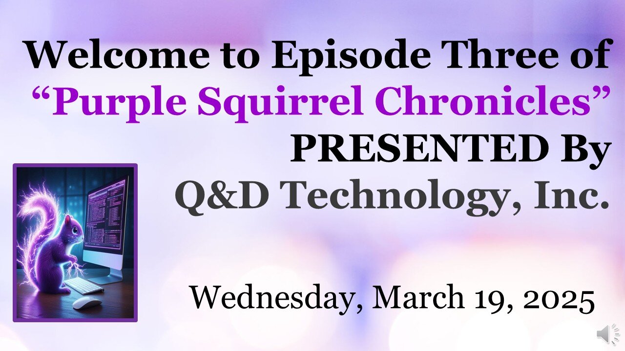 Episode Three (03/19/25): A Purple Squirrel Case Study Deep Dive Review ...