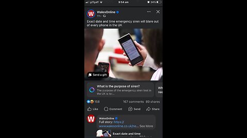 September 7 th 2025 emergency siren on every phone in UK ? 2 nd National Emergency Alert test