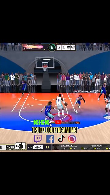 🤢 #nasty Lay Lay #nba2k25 #2k #gaming #basketball #sports #fyp #rec #eurostep