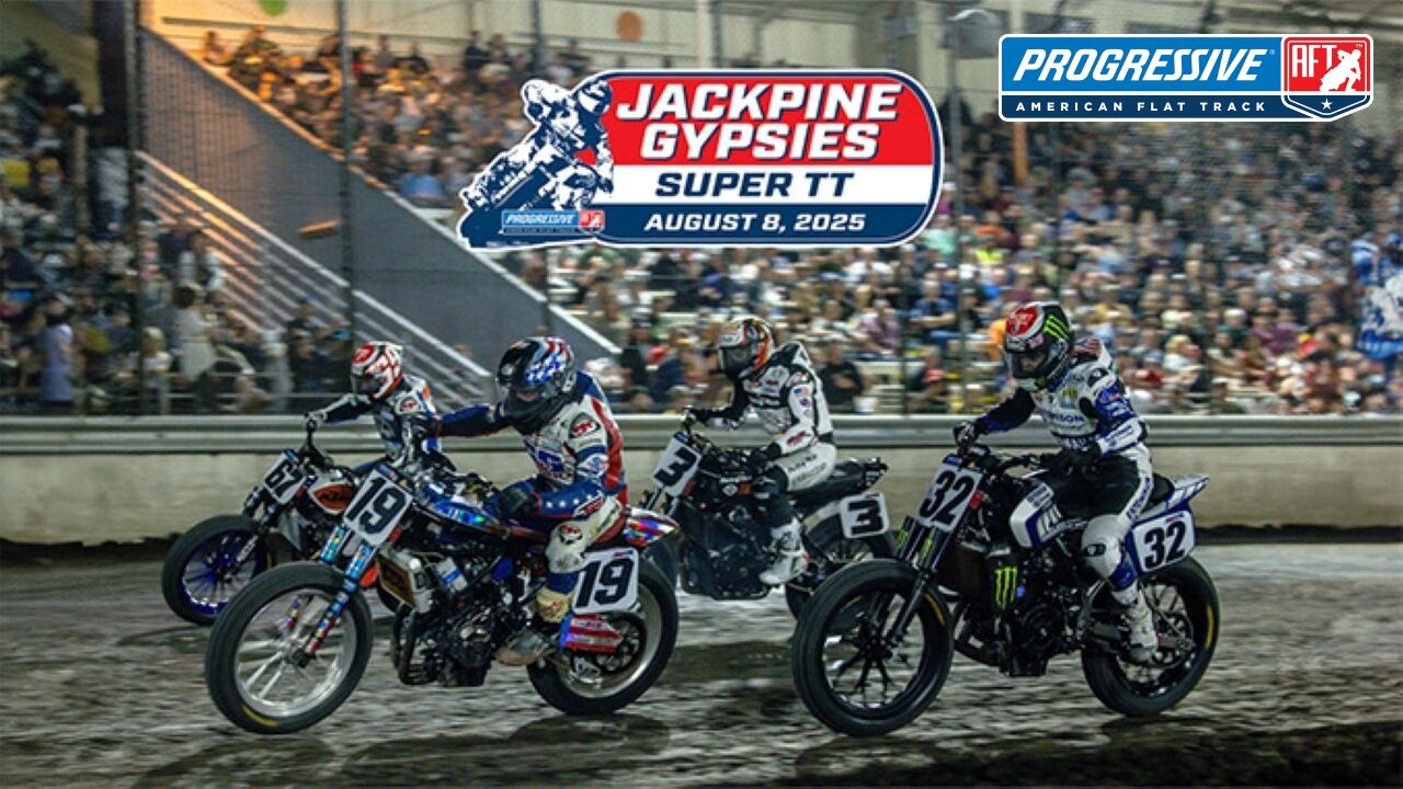 SuperTwins Main: American Flat Track At Jackpine Gypsies Super TT (8/8/2025)