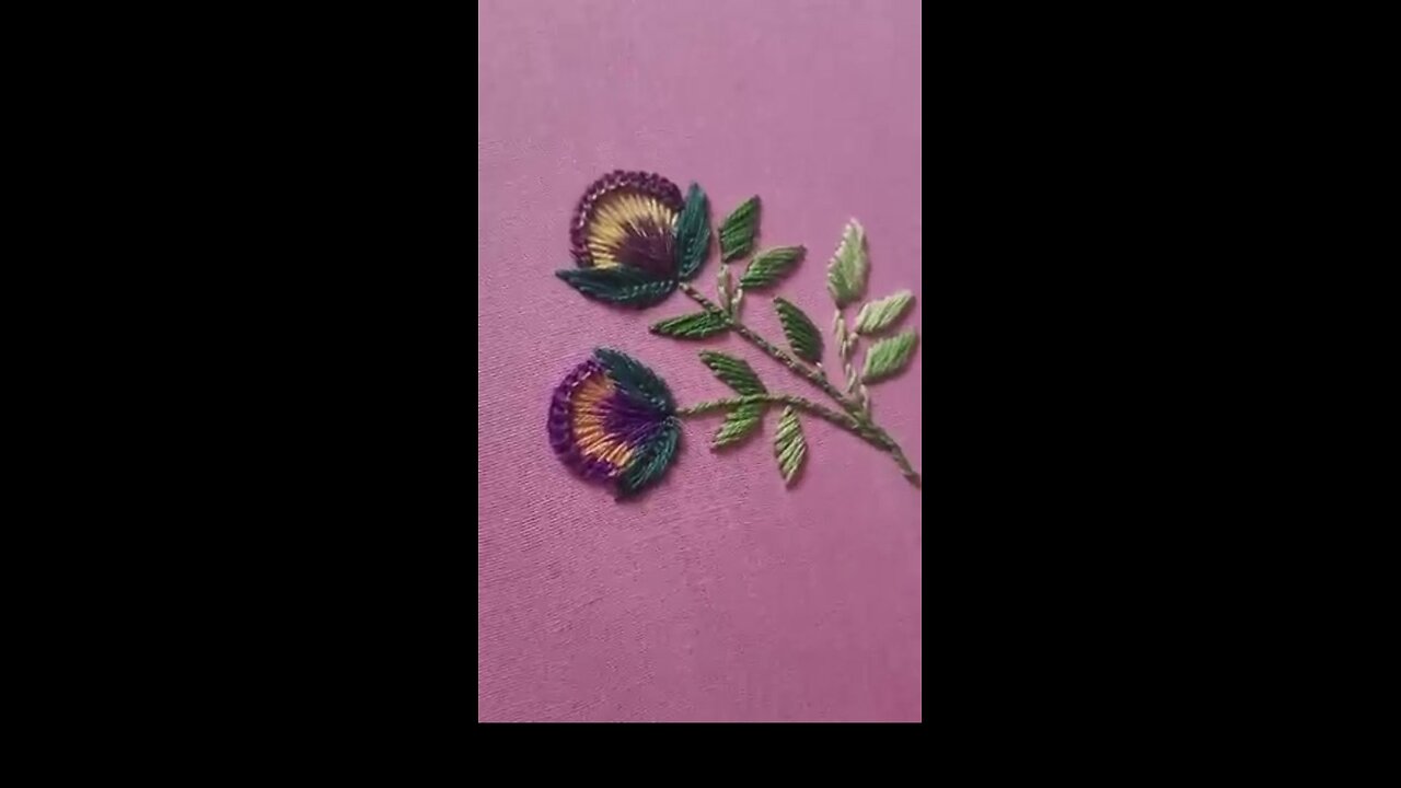 Embroidery design👍🏻💯 #embroiderydesign