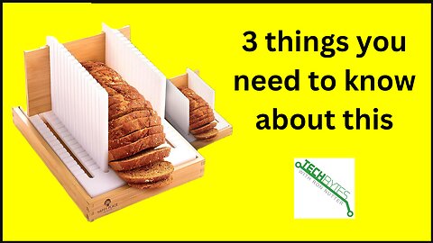 3 things to know about the Happy Place Products Bread Slicer