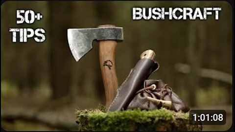 🪓 50+ Essential Bushcraft Skills for Beginners 🌲 | Survival Tips You NEED to Know! 🔥