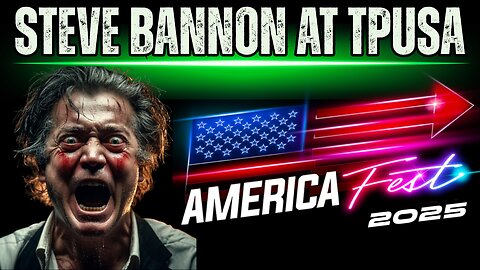 Steve Bannon at TPUSA AmericaFest