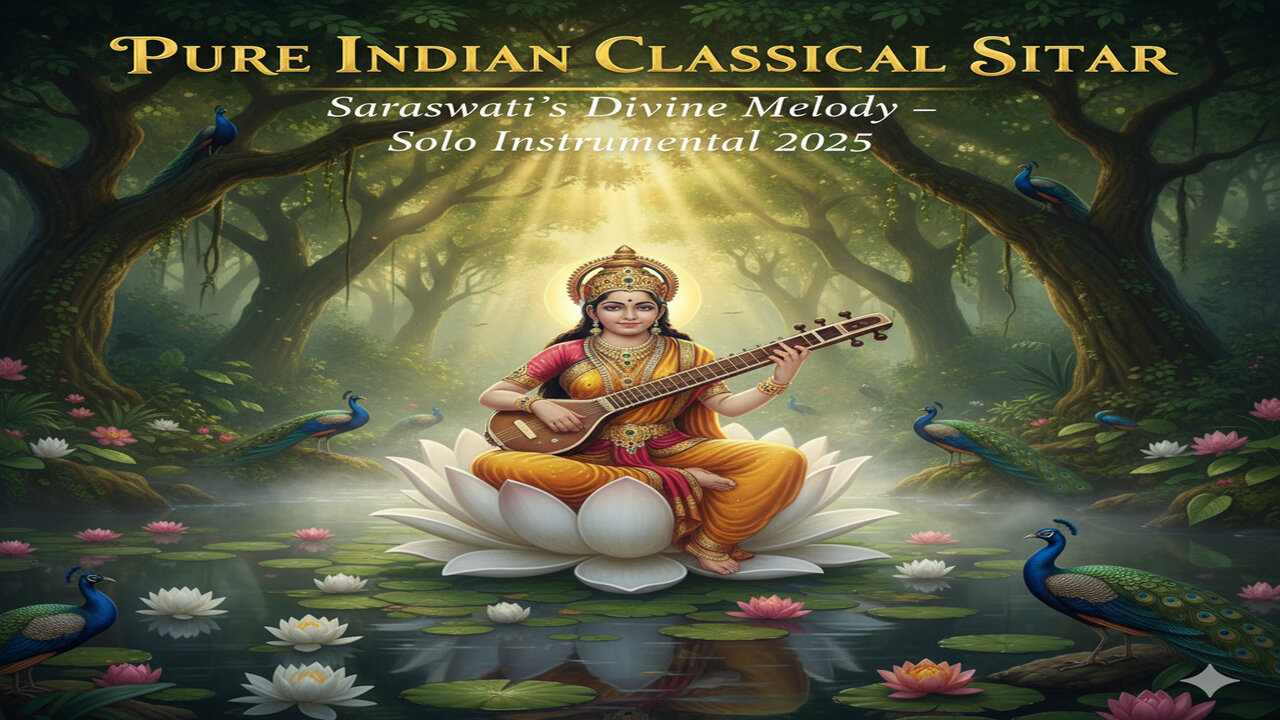 Pure Indian Classical Sitar Instrumental | Fast Solo Sitar Performance | Traditional Indian Music