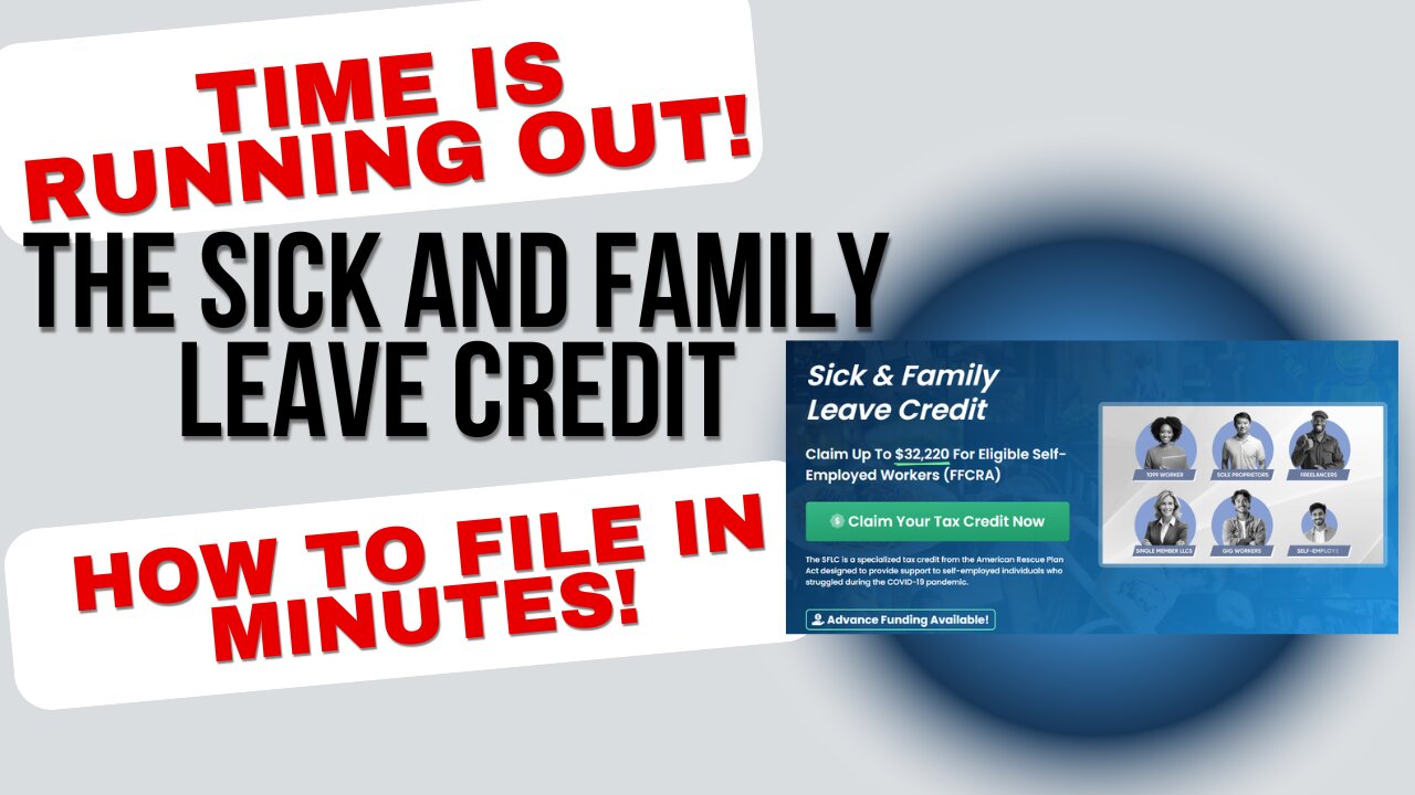 How To File For The Sick and Family Leave Credit in Minutes!