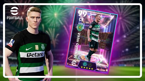 Viktor Gyokeres eFootball Card Review, Build & Gameplay | eFootball | Player Review