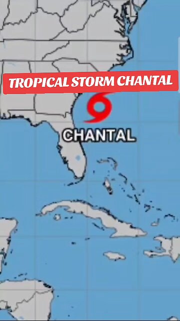 Tropical Storm #Chantal to make landfall South Carolina #tropicalstorm