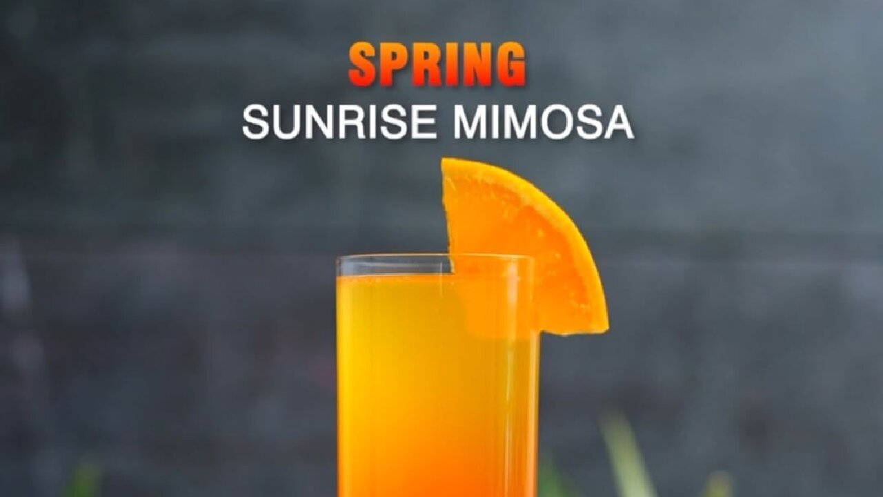 COCKTAIL SPRING SUNRISE MIMOSA