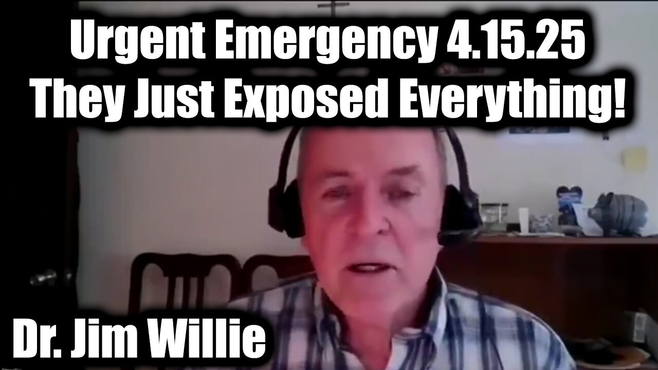 Dr. Jim Willie Urgent Emergency 4.15.25 - They Just Exposed Everything!