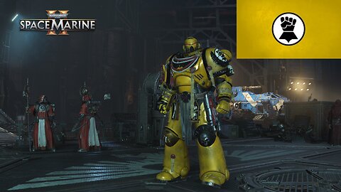 Space Marine 2 40K imperial Fists BASED PURGE gameplay