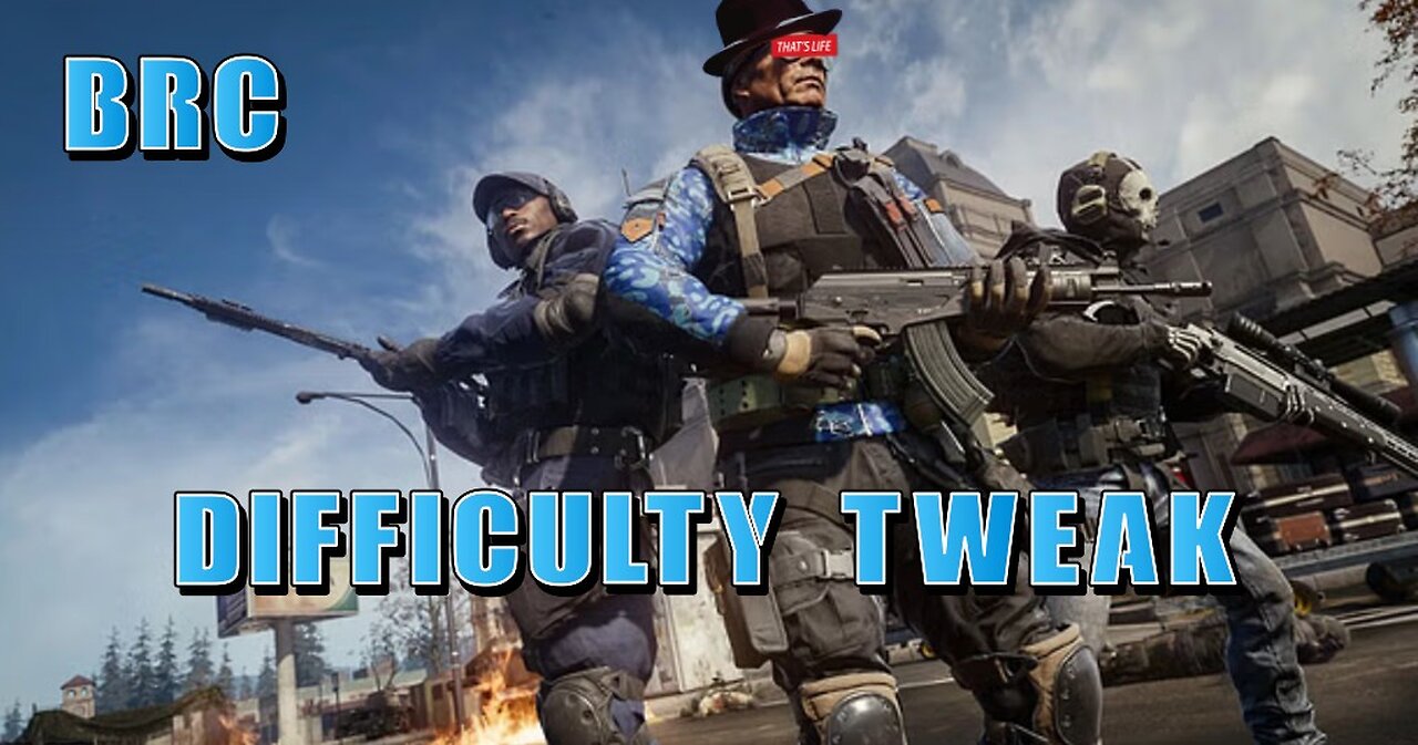 CBR Difficulty Tweak W/ Crew | Warzone (Stick Drift Special)