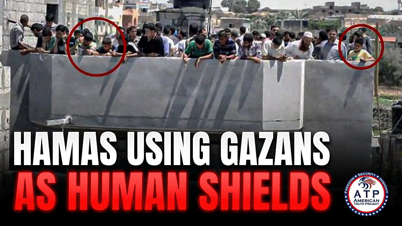 MILITARY EXPERT WARNS: GLOBAL PUBLIC 'BLIND' TO HAMAS USING GAZANS AS HUMAN SHIELDS!