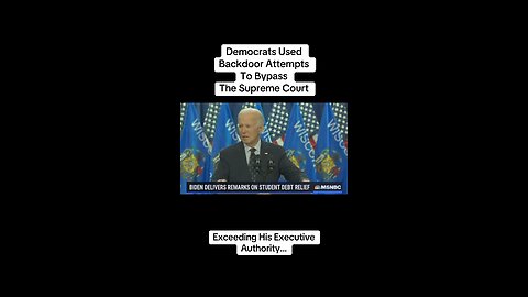 When Biden said he ignored the Supreme Court…