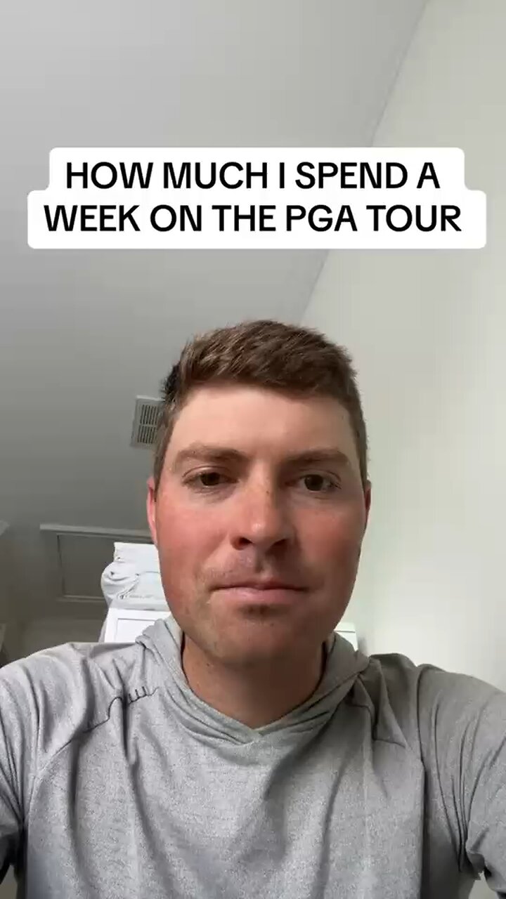 Pro Golfer, Ben Griffin breaks down his weekly expenses playing on the PGA tour 👀
