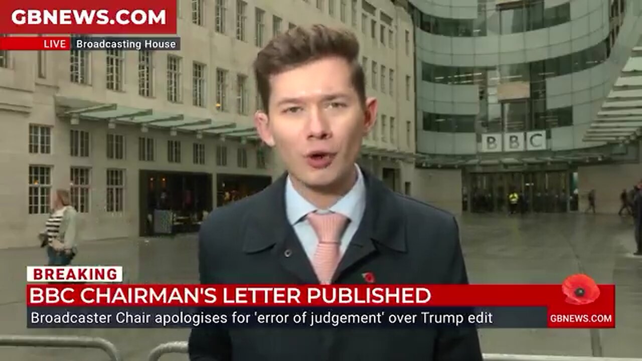 BBC apologies over editing Trump interview