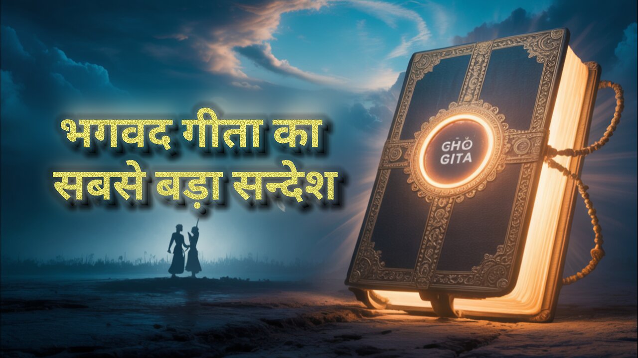 The Greatest Lesson of the Bhagavad Gita | Life-Changing Wisdom (Hindi)”