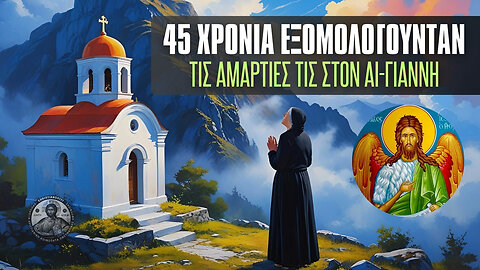 45 Χρόνια Εξομολογούνταν τις αμαρτίες τις στον Άι-Γιάννη και Κοινωνούσε... #ΠαναγόπουλοςΔημήτριος