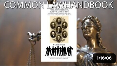 The Common Law Handbook. Understanding True Constitutional Justice April 30, 2025