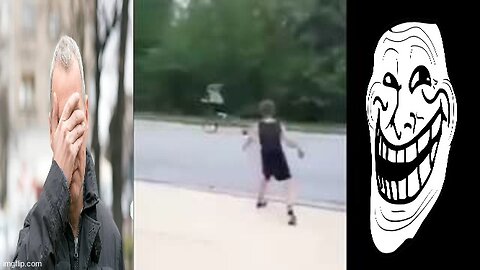 HEY LADIES❗ CRINGE BASKETBALL THROW AT BIKE 🏀🚴😆 [TRY NOT TO LAUGH CLIP]