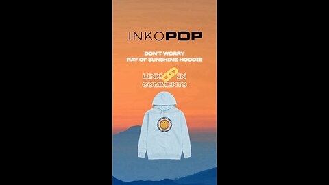 DON'T WORRY RAY OF SUNSHINE RETRO GRAPHIC HOODIE