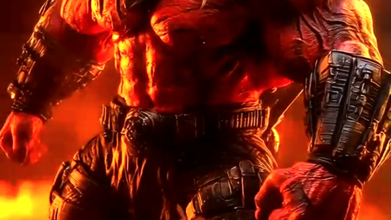 💀🔥 Red Hulk — not just rage, but pure destruction on fire.