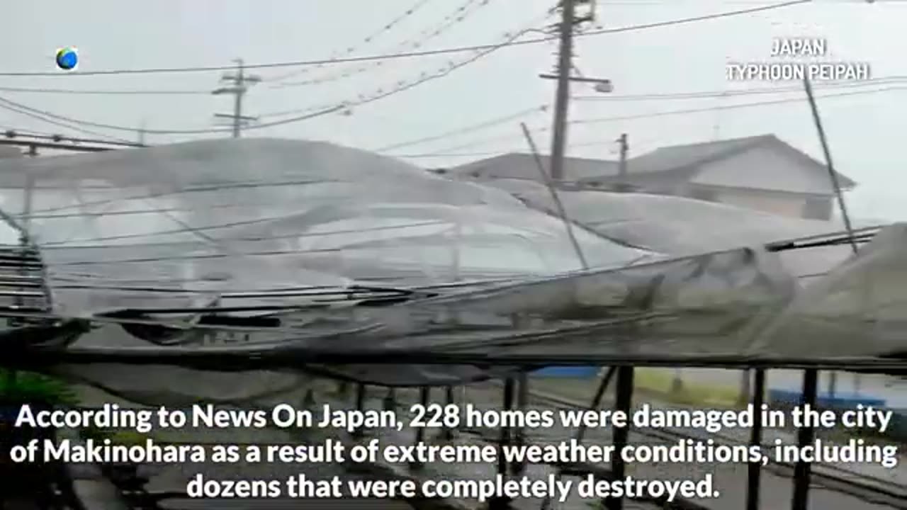 Ce qui n'est pas inondé est détruit : un typhon brutal dévaste le Japon