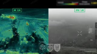 Ukrainian Artillery and Drones Open Up On Truck Loaded with Russian Infantry